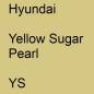 Preview: Hyundai, Yellow Sugar Pearl, YS.